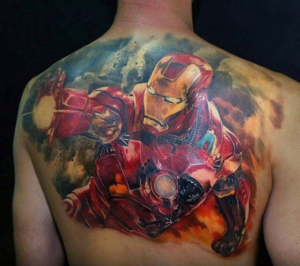 70 Iron Man Tattoo Designs for Men
