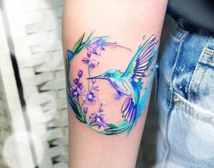 50 Best Hummingbird Tattoo Designs - The Paws