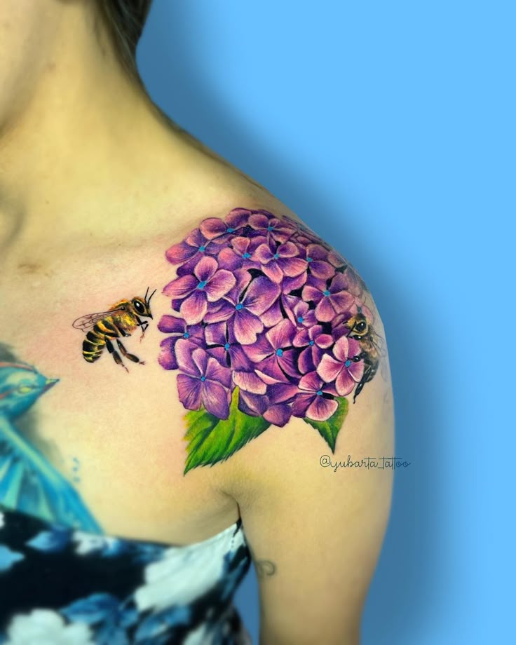 30+ Hydrangea Tattoo Designs As Unique As The Flower Itself - AI Tattoo Lab
