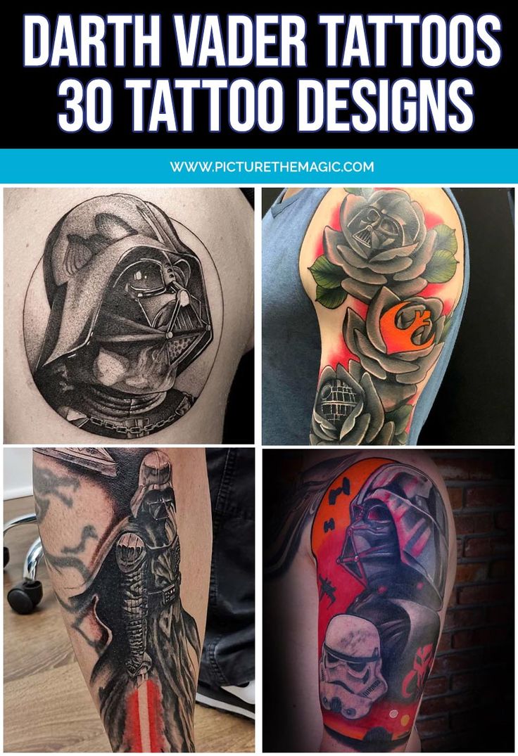 30 Imposing Darth Vader Tattoos