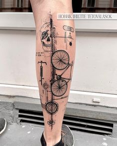 Bike Tattoo Ideas Cycling
