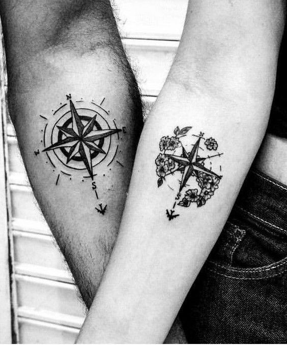 The Best Matching Couple Tattoo Ideas