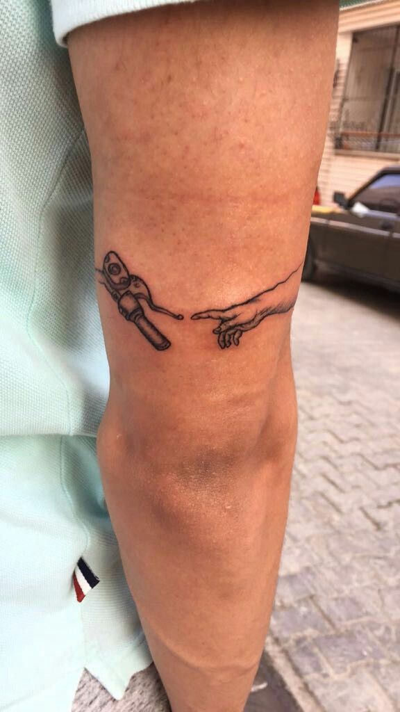 Creation of Adam cover Motorcycle #tattoo #motorcycle #bike #creationofadam  #minimal