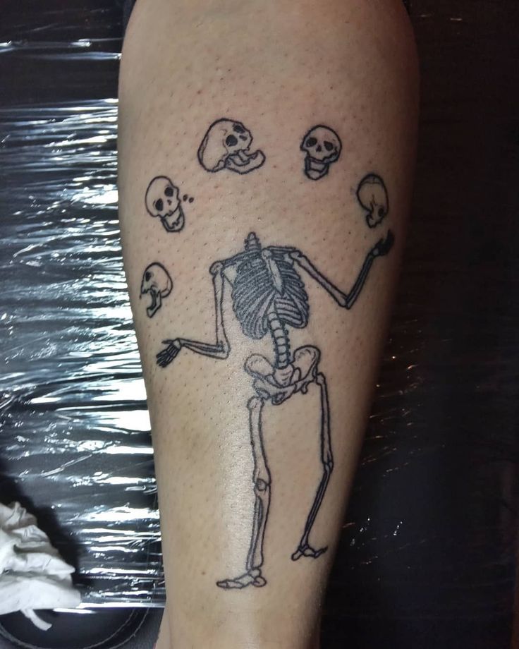101 Amazing Skeleton Tattoos For 2024!