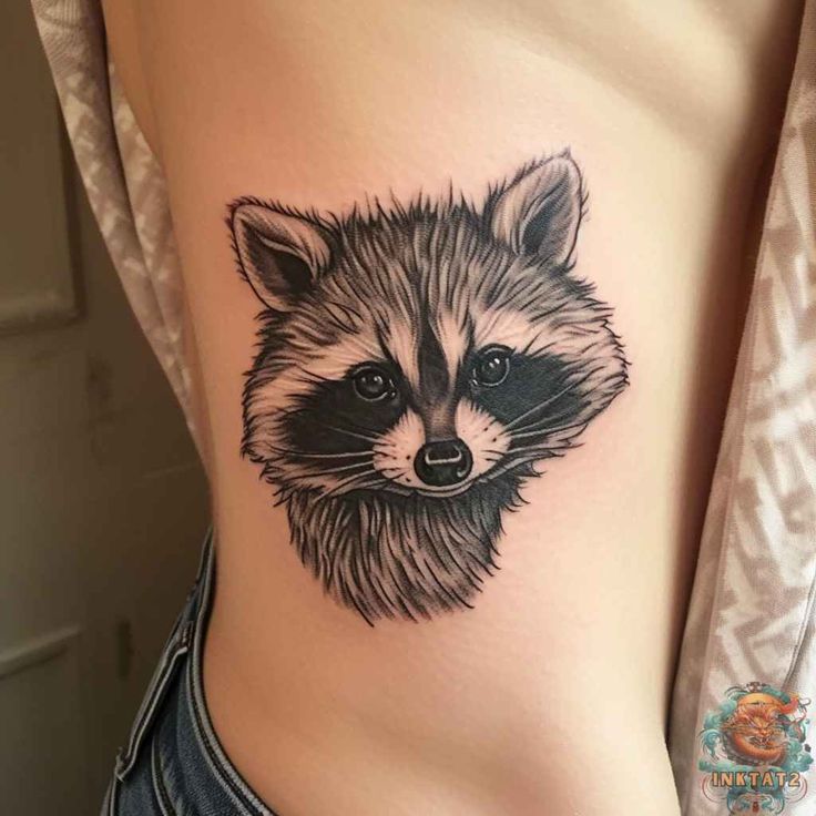 Raccoon Tattoos: 128 Designs