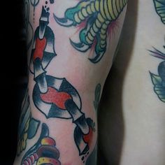 Tattoos: 29 Chain Tattoos ideas to save today | chain tattoo, traditional  tattoo and more