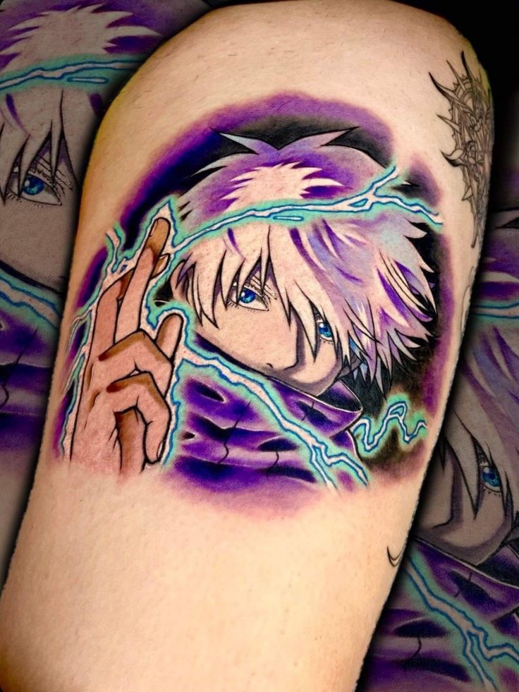 Gojo Satoru Tattoo - Jujutsu Kaisen