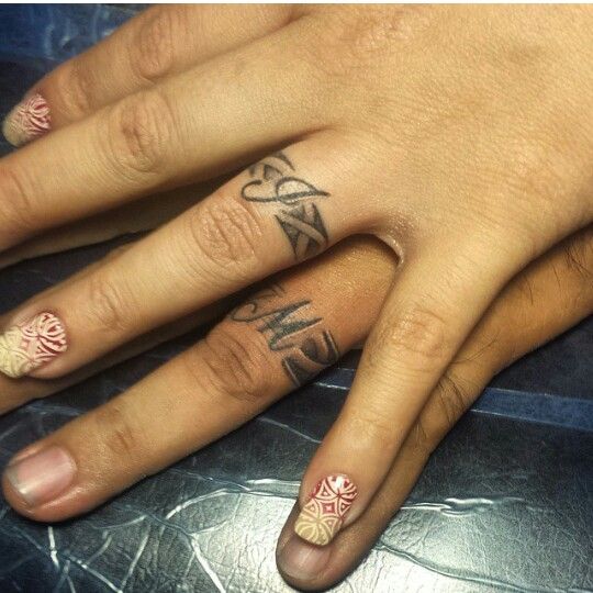 Matching tattoos