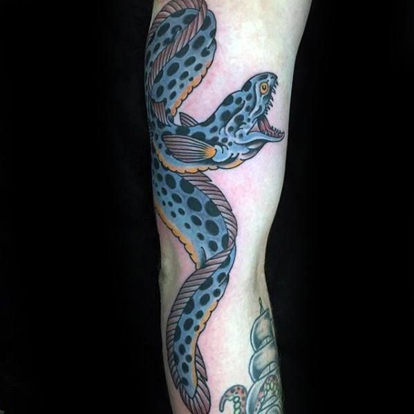 60 Cool Eel Tattoo Designs for Men | Tattoos, Tattoo designs men,  Traditional tattoo