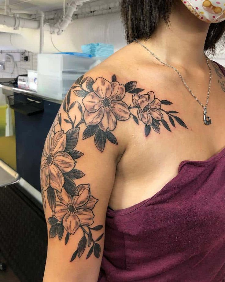 Symbolic and Beautiful Dogwood Flower Tattoo Ideas