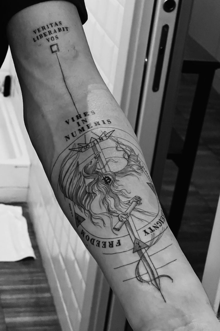 Bitcoin #Art #Bitcointattoo #Bitcoinart #Phoenix #Tattoo