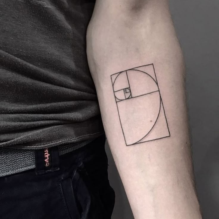 40 Amazing Fibonacci Tattoo Designs | TattooAdore