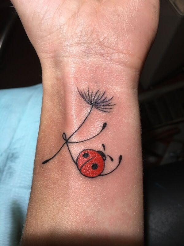 51 Cute Ladybug Tattoo Designs And Ideas