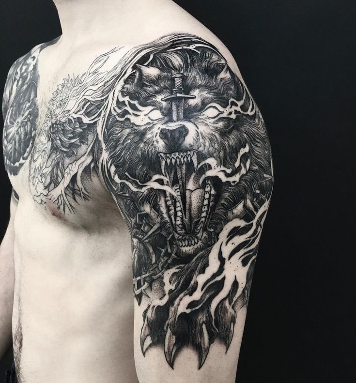 50+ Brave Fenrir Tattoo Ideas