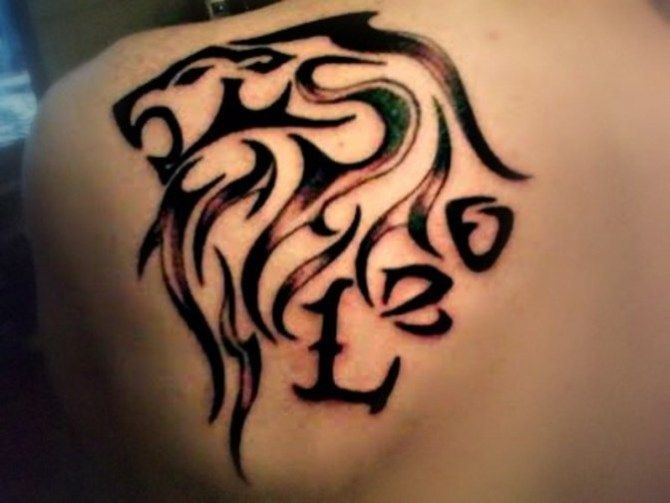 Leo Zodiac Tattoos