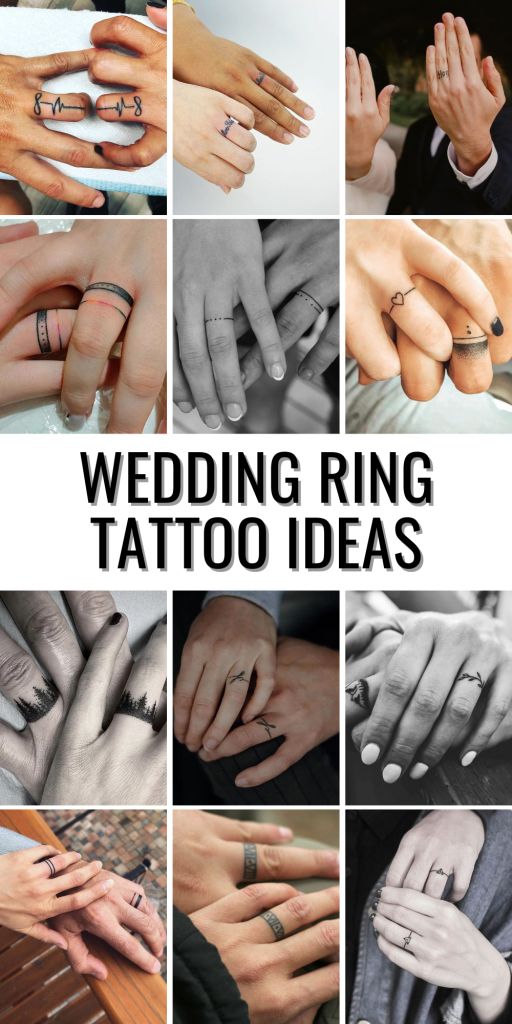 Unique Wedding Ring Tattoo Ideas for Couples: Elegant, Simple, and  Meaningful Designs