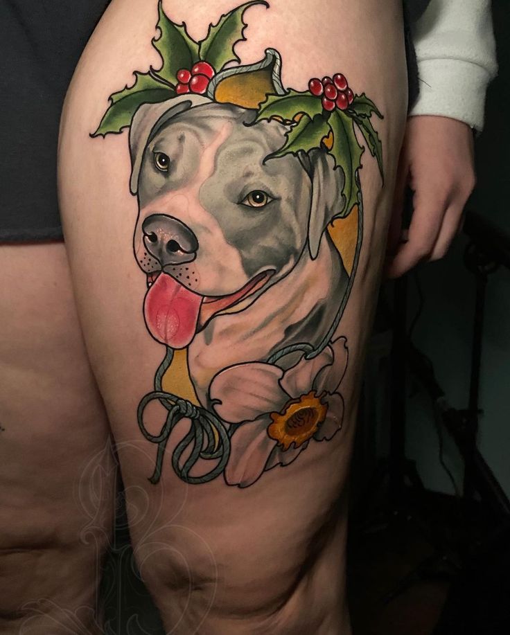 Pitbull Tattoo design, pitbull tattoo ideas, pitbull tattoo outline, simple pitbull  tattoo