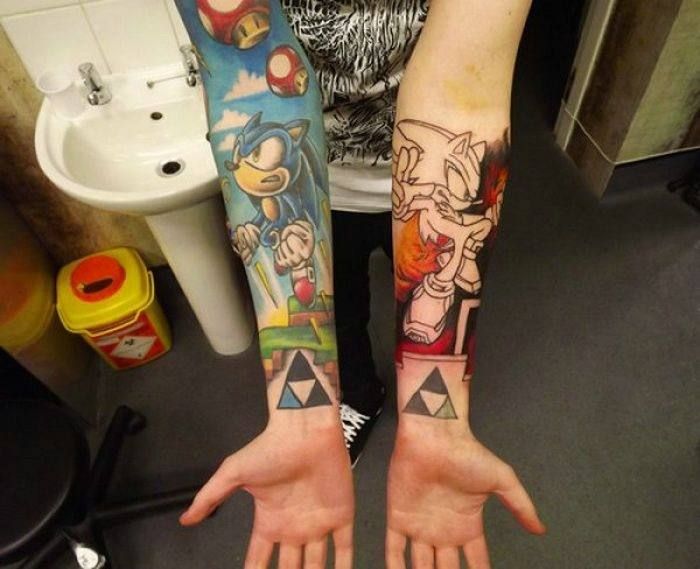 Video game tattoos