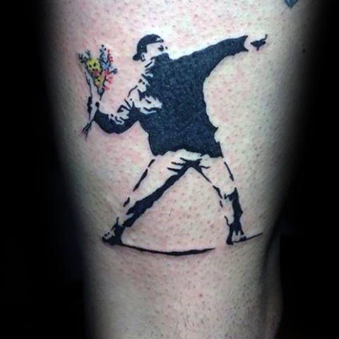 70 Unique Banksy Tattoos for Men