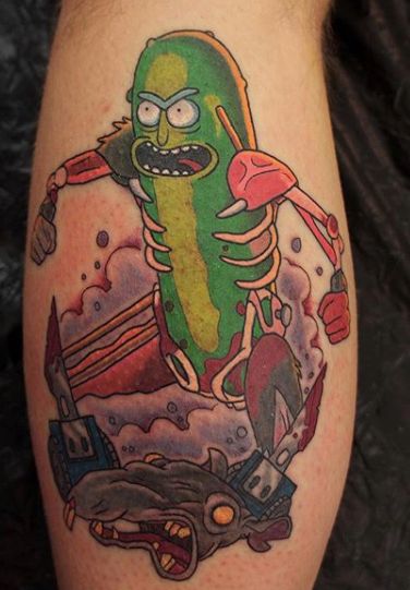 Best 40 Rick and Morty Tattoo Designs and Ideas - NSF Tech News & Info