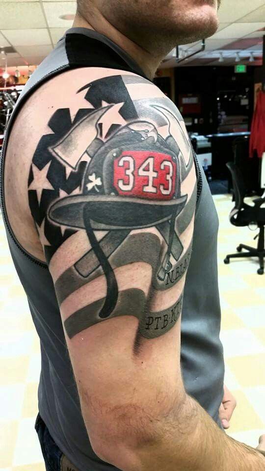 Firefighter tattoo